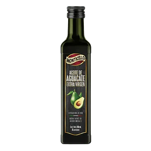 Aceite de Aguacate Extra Virgen 250 ml Monticello 