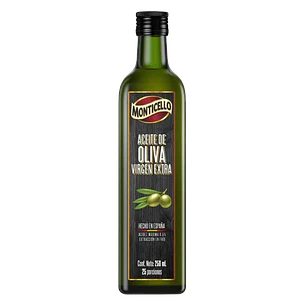 Aceite de Oliva Extra Virgen 250 ml Monticello