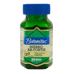 Hierro AB-Fortis 30 Cápsulas Botanitas