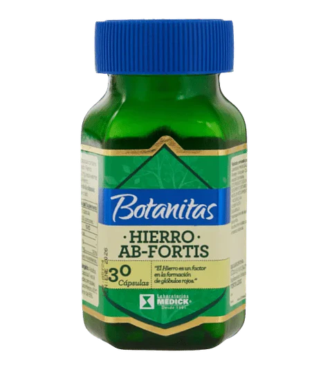 Hierro AB-Fortis 30 Cápsulas Botanitas