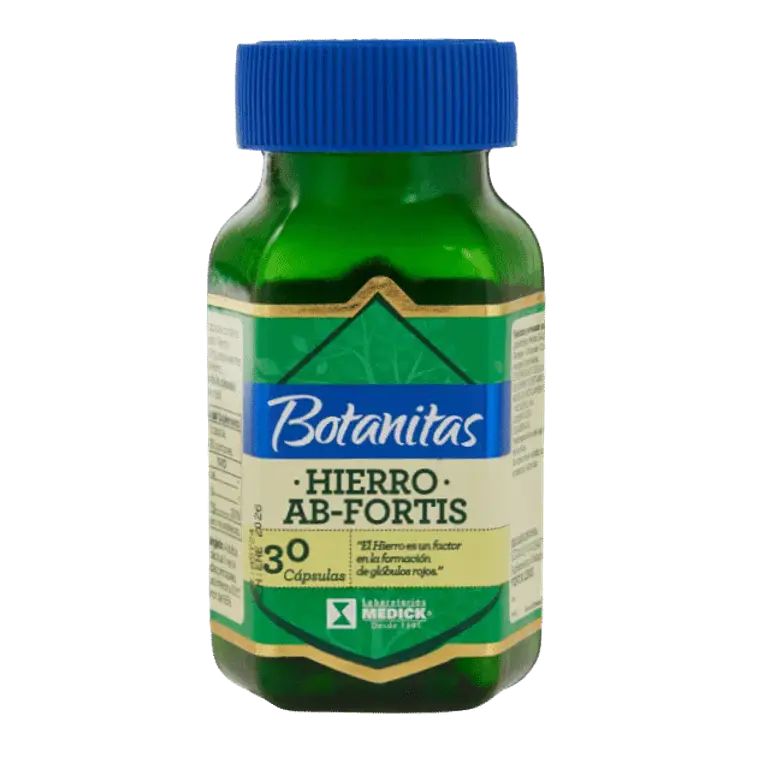 Hierro AB-Fortis 30 Cápsulas Botanitas 1