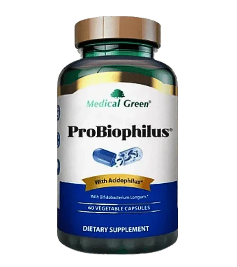 ProBioPhilus 60 Cápsulas Medical Green