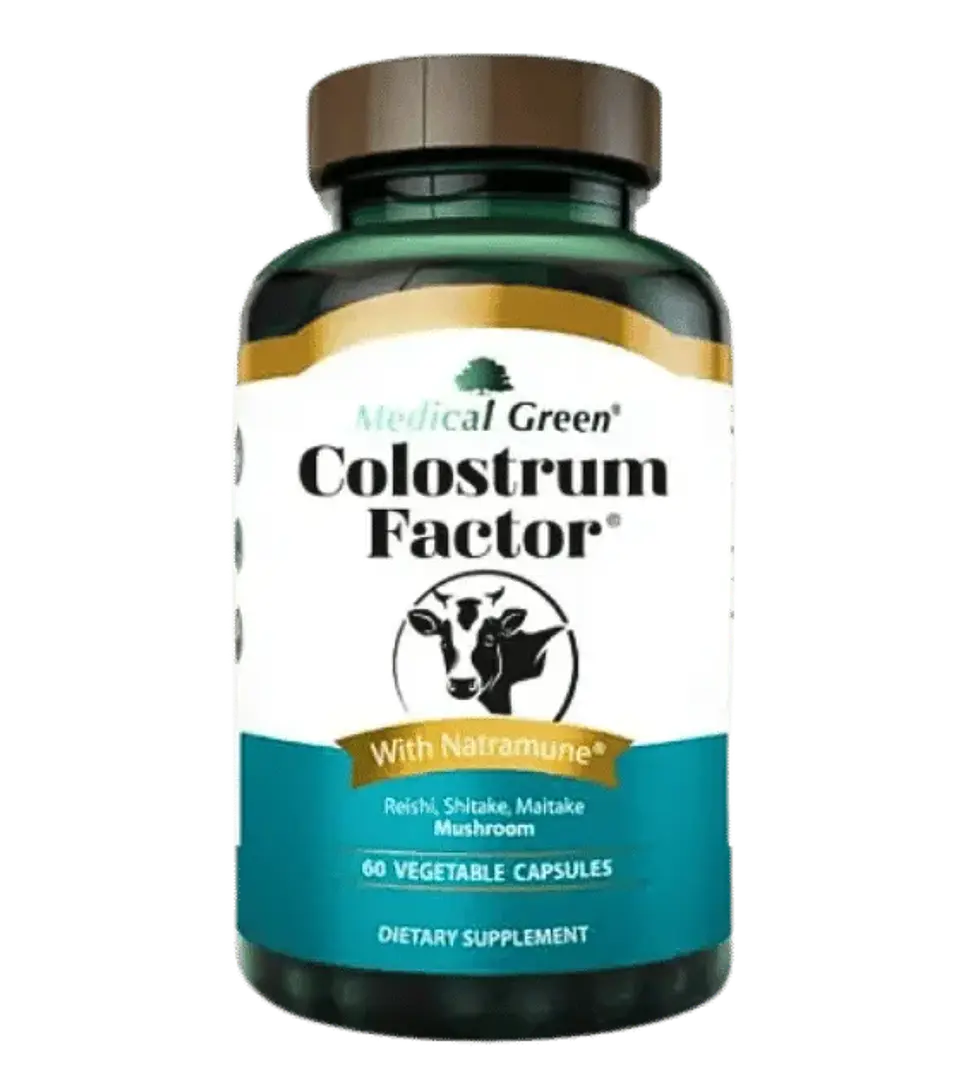 Colostrum Factor 60 Cápsulas Medical Green  1