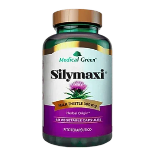 Silymaxi Milk Thistle 300 mg 60 Cápsulas Medical Green