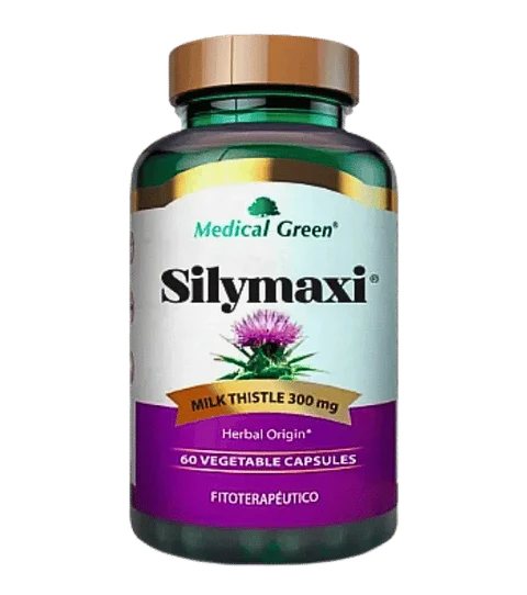 Silymaxi Milk Thistle 300 mg 60 Cápsulas Medical Green