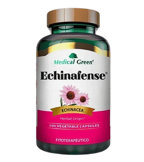 Echinafense 100 Cápsulas Medical Green