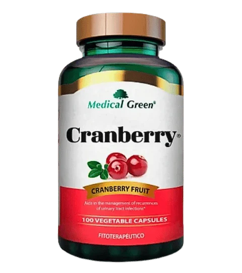 Cranberry Fruit 100 Cápsulas Medical Green 