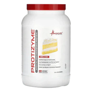 Protizyme Vainilla Cake 2 libras Metabolic Nutrition 