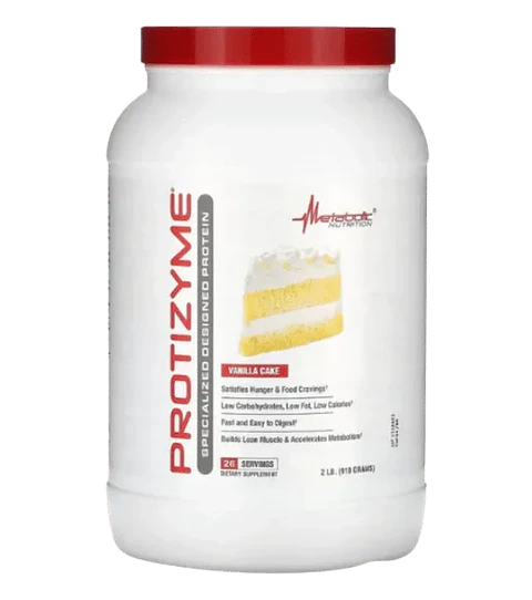 Protizyme Vainilla Cake 2 libras Metabolic Nutrition 