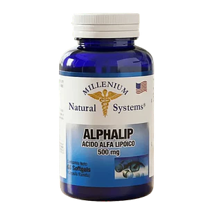 Alphalip Acido Alfa Lipoico 500 mg Natural System 60 Softgels