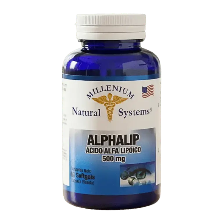 Alphalip Acido Alfa Lipoico 500 mg Natural System 60 Softgels 1