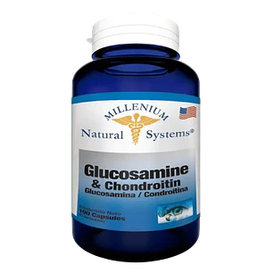Glucosamina y Chondroitina 100 Cápsulas Natural Systems