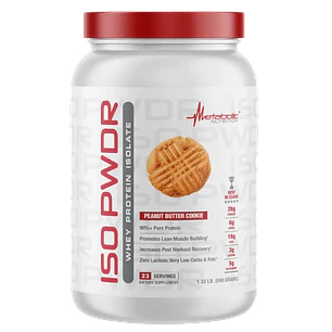ISO PWDR 1.5 Libras Metabolic Peanut Butter Cookie 