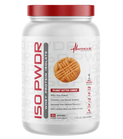 ISO PWDR 1.5 Libras Metabolic Peanut Butter Cookie 