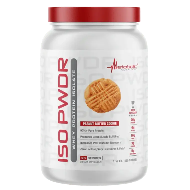 ISO PWDR 1.5 Libras Metabolic Peanut Butter Cookie  1