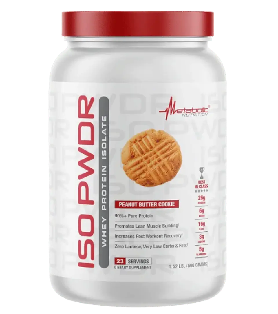 ISO PWDR 1.5 Libras Metabolic Peanut Butter Cookie  1