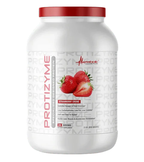 Protizyme Proteina Especializada 2 Libras Fresa Metabolic