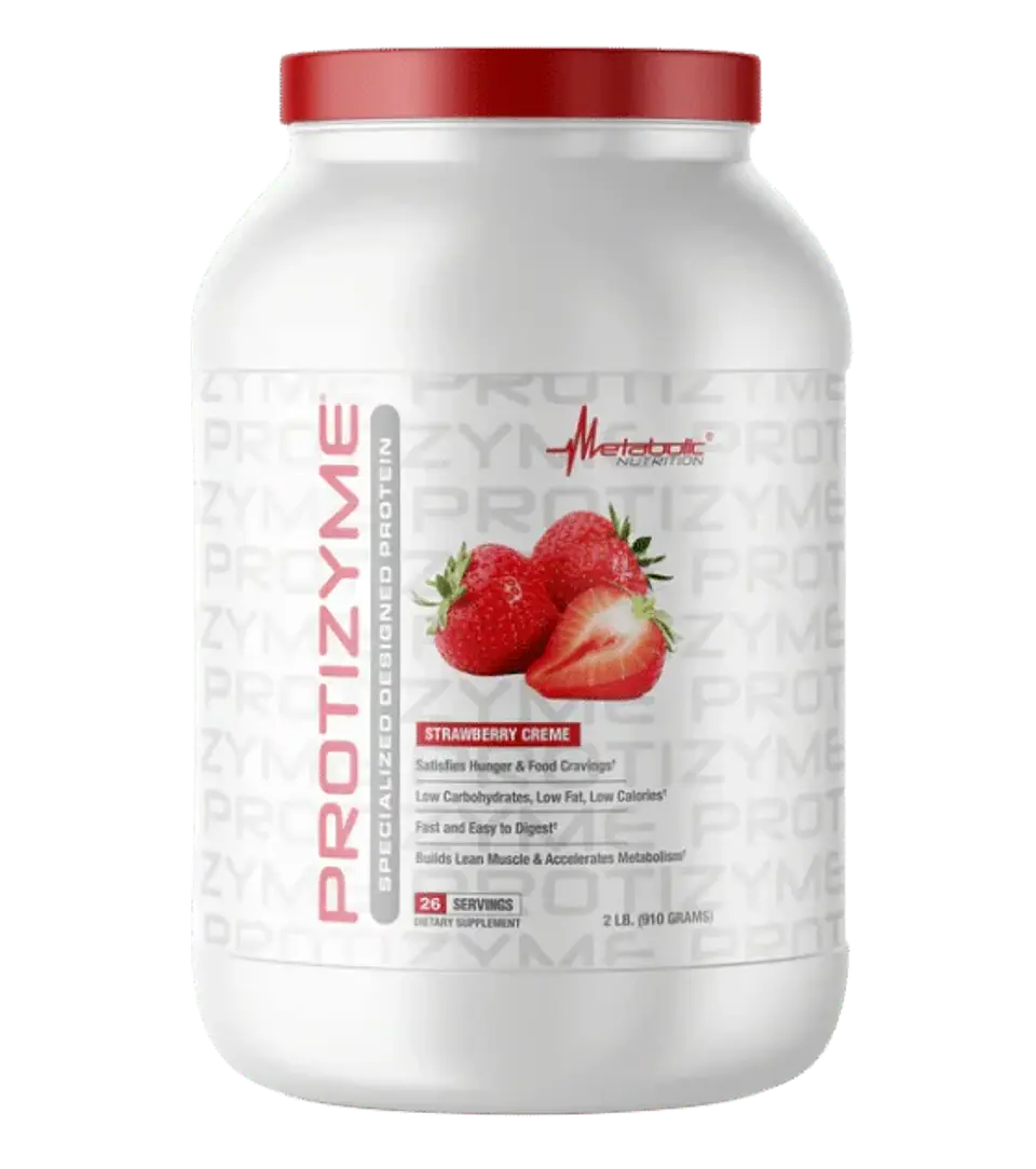 Protizyme Proteina Especializada 2 Libras Fresa Metabolic 1