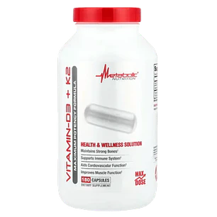 Vitamina D3 k2 Metabolic 180 Cápsulas Metabolic