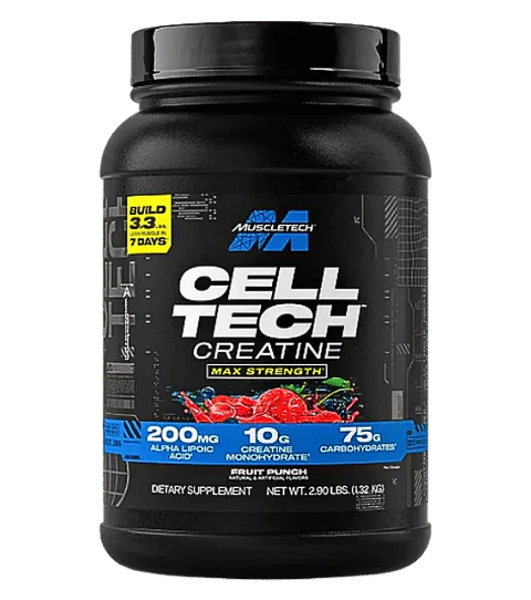 Cell Tech 2.90 Libras Performance Series Muscletech Creatina HCL