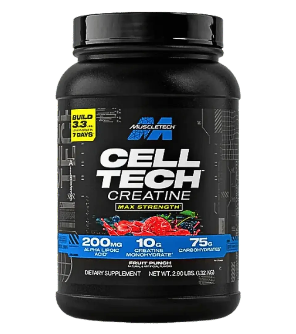 Cell Tech 2.90 Libras Performance Series Muscletech Creatina HCL 1