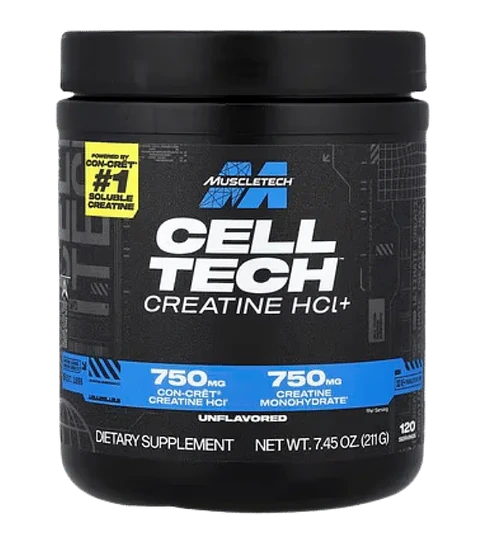 Cell Tech Creactor Muscletech 240 gramos 120 servicios