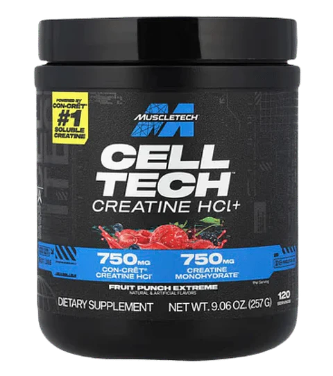 Cell Tech Creactor Muscletech 240 gramos 120 servicios