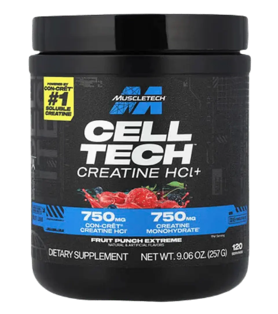 Cell Tech Creactor Muscletech 240 gramos 120 servicios 2
