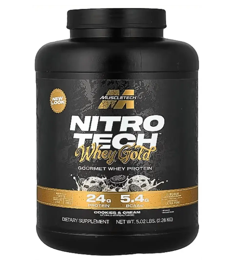 Nitro Tech Whey Gold 5 libras Muscletech 1