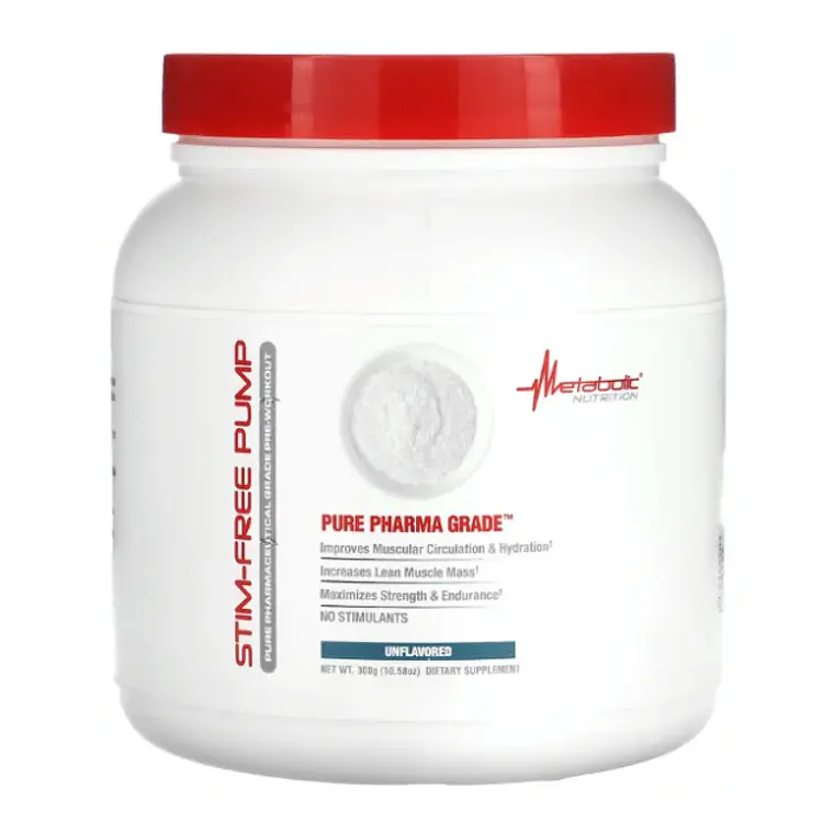 Stim Free Pump Pre Entreno Sin Estimulantes  1