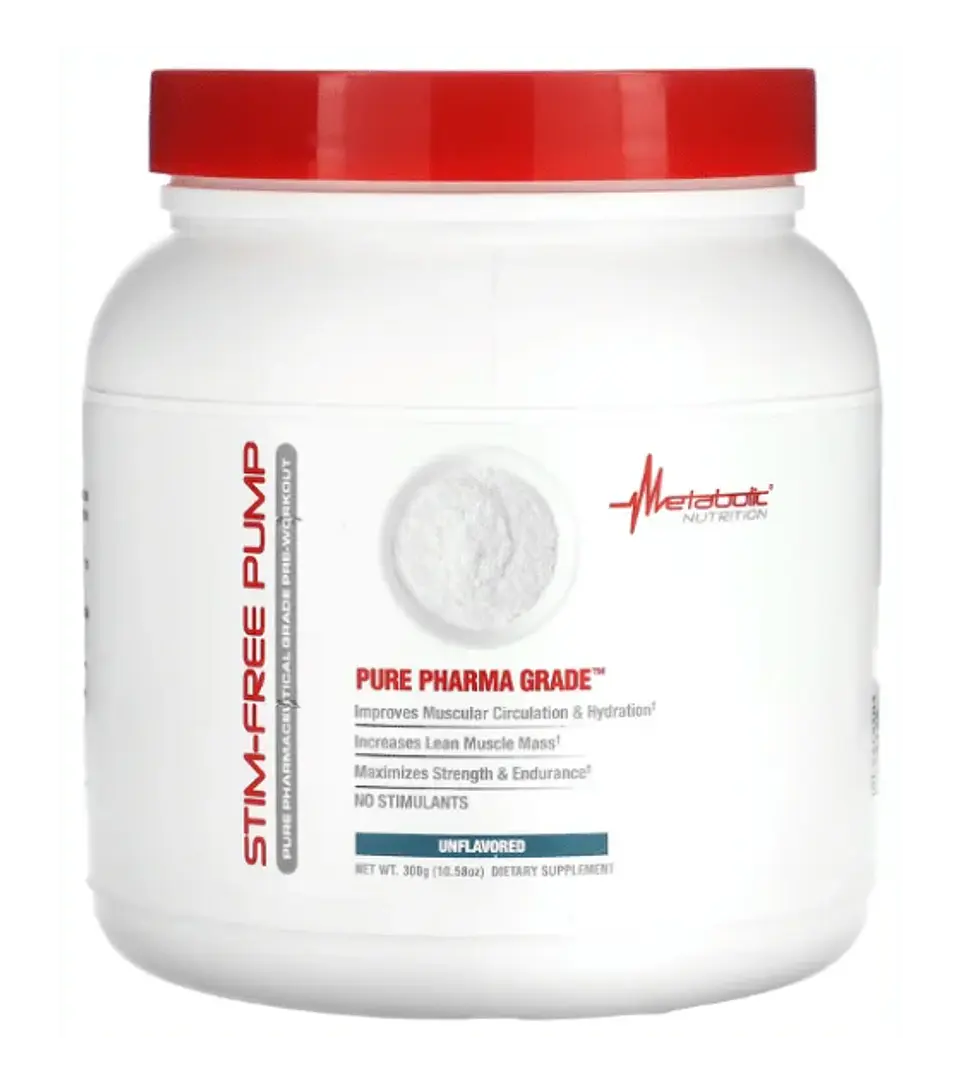 Stim Free Pump Pre Entreno Sin Estimulantes  1