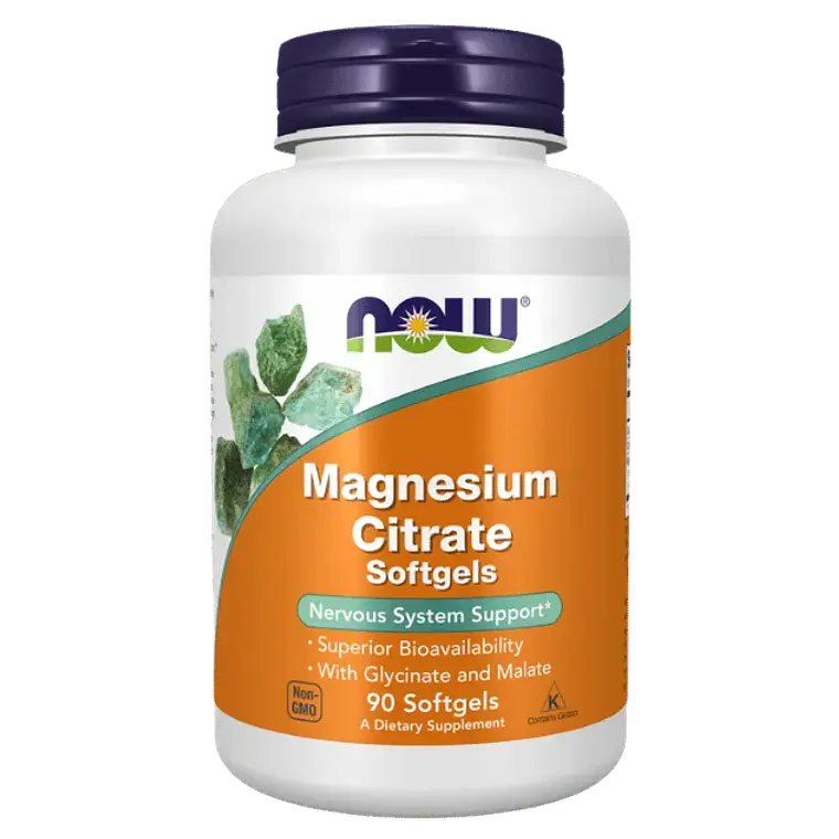 Magnesium Citrate 400 mg Now 90 softgels 1