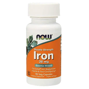 Iron 36 mg Now Foods 