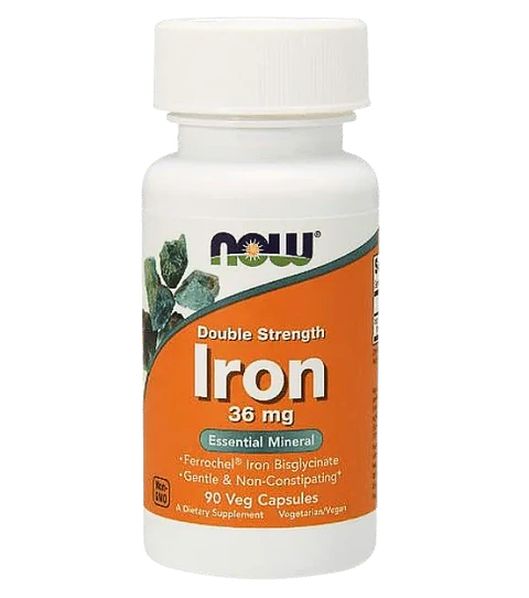 Iron 36 mg Now Foods 