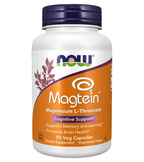 Magtein Magnesium L-Threonate Now  90 Capsulas