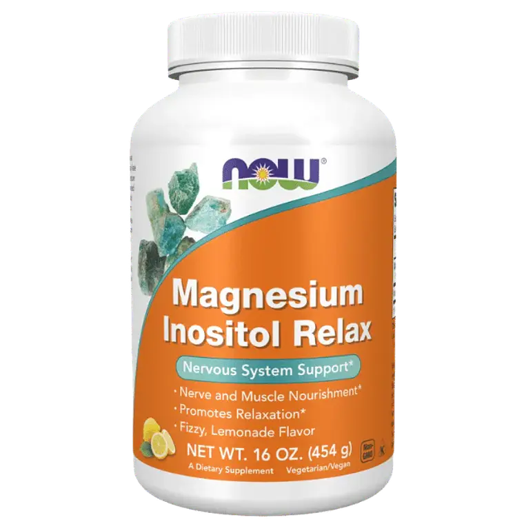 Magnesium Inositol Relax 454 gr Now  1