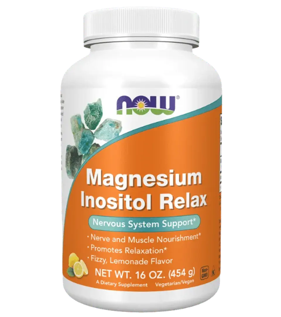 Magnesium Inositol Relax 454 gr Now  1