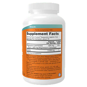 Magnesium Inositol Relax 454 gr Now 