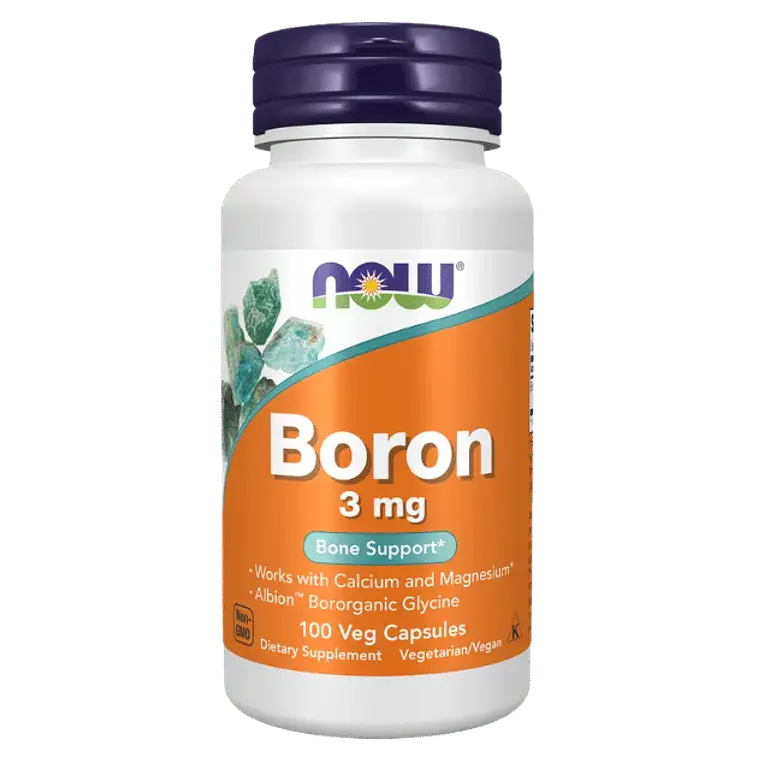 Boron 3 mg Now Foods 100 Capsulas 1