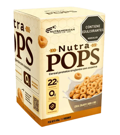 Nutra Pops Cereal de Proteina485 gr Nutramerican