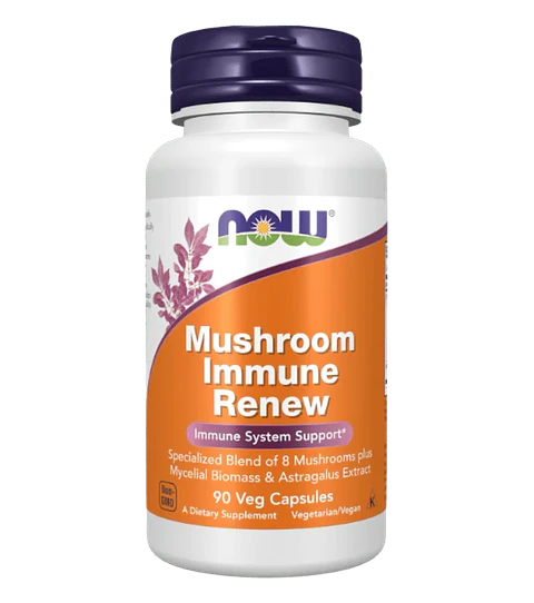 Mushroom Immune Renew 90 Cápsulas Now