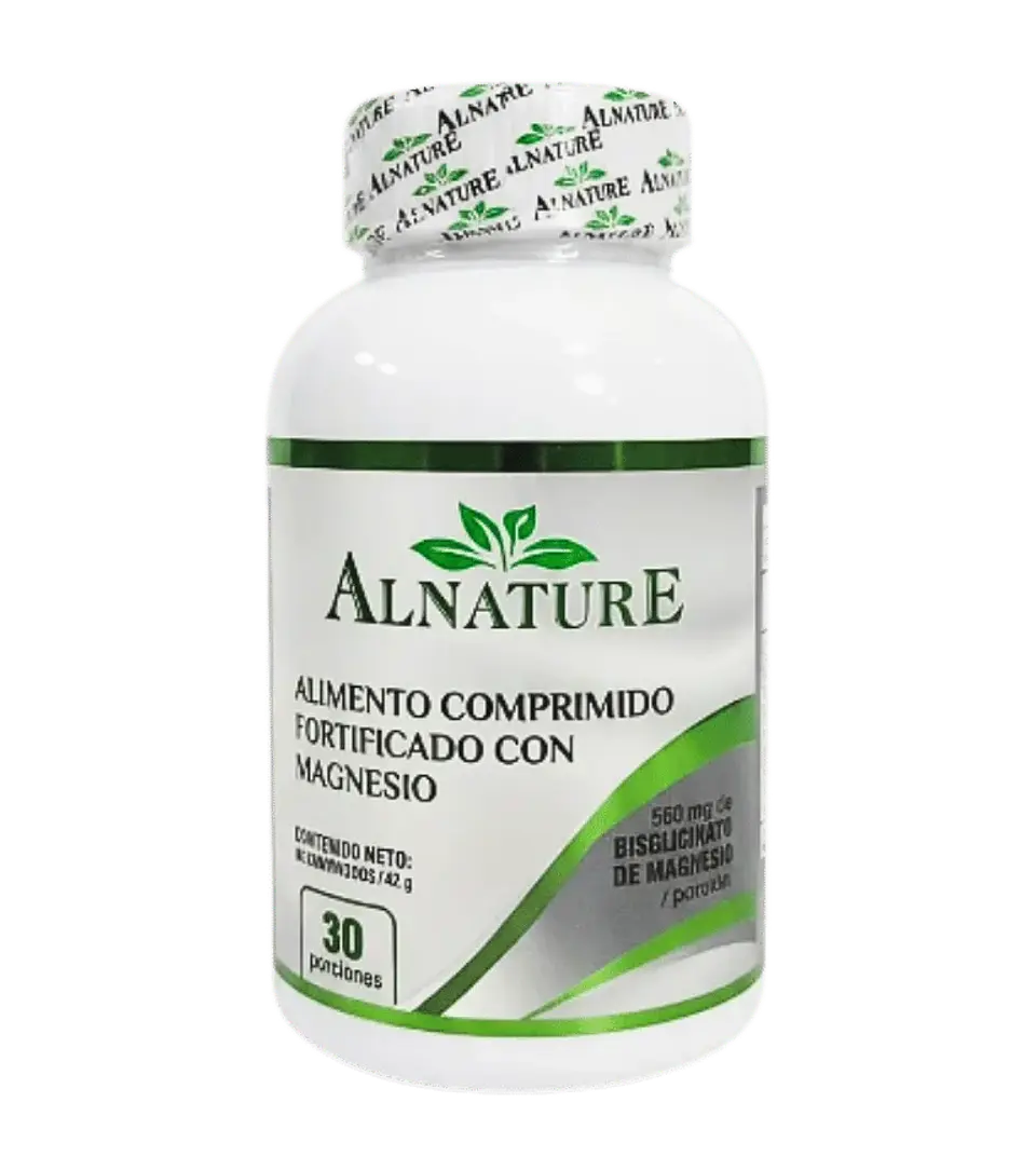 Bisglicinato de Magnesio 60 Discos Alnature  1