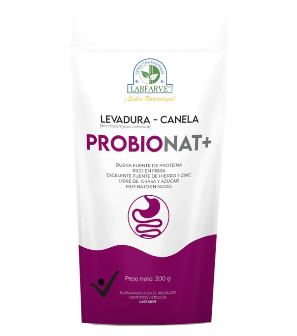 Probionat+  Levadura y Canela Probioticos Labfarve 300 gr 1