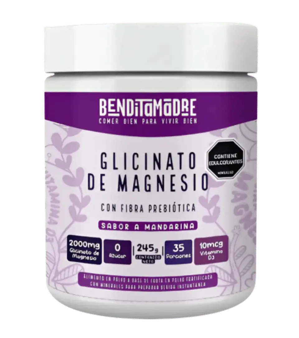 Glicinato de Magnesio 245 gr Benditamadre 1
