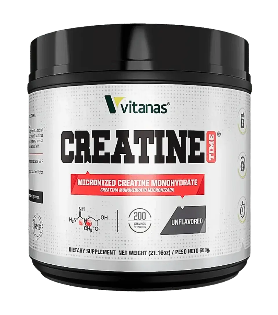 Creatina Time Monohidrato 600 gramos Vitanas  1