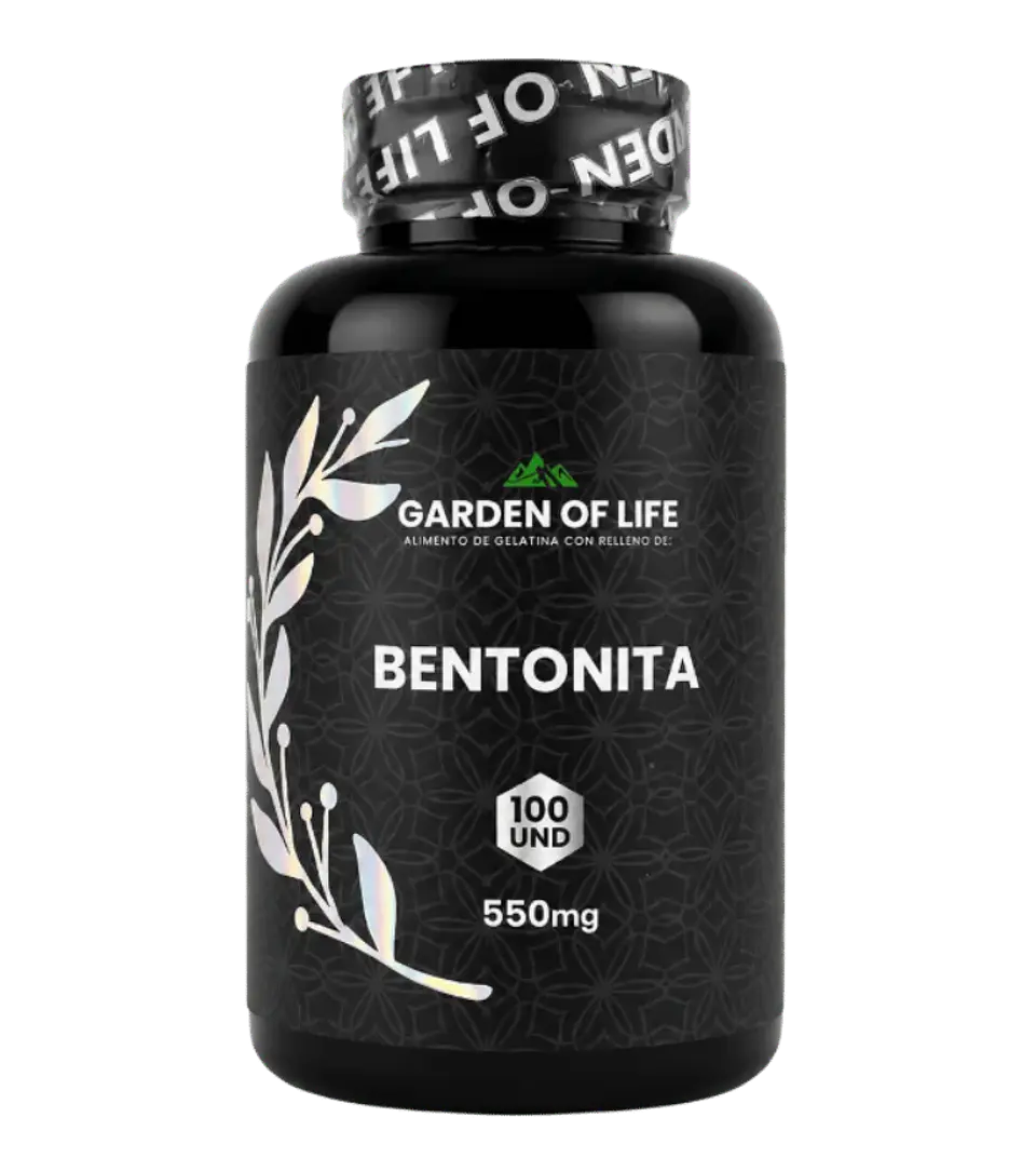 Bentonita  550 mg 100 unidades Garden Of Life 1