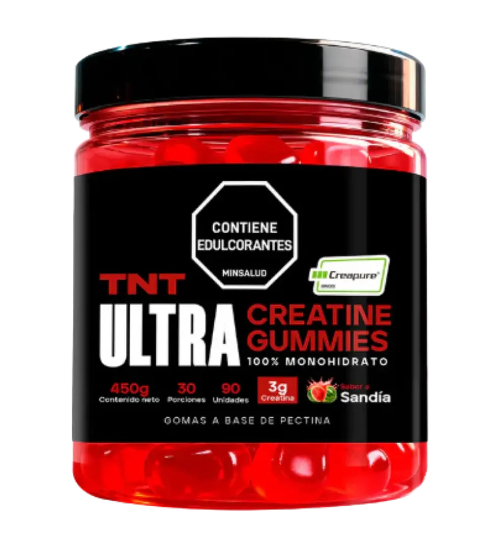 Ultra creatina gummies 100% monohidrato 450 g TNT  1