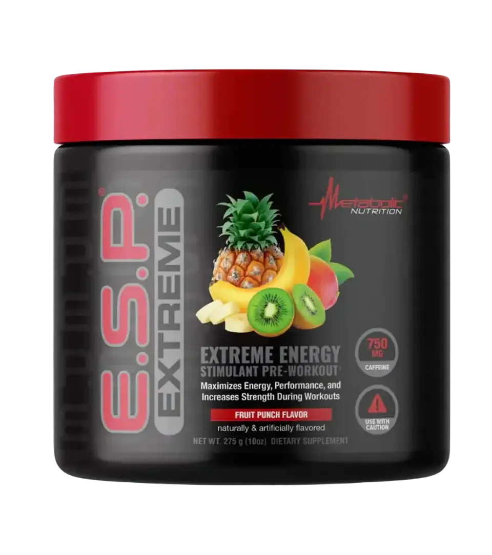 E.S.P. Extreme Energy Pre Entreno 275 G Metabolic Nutrition  1