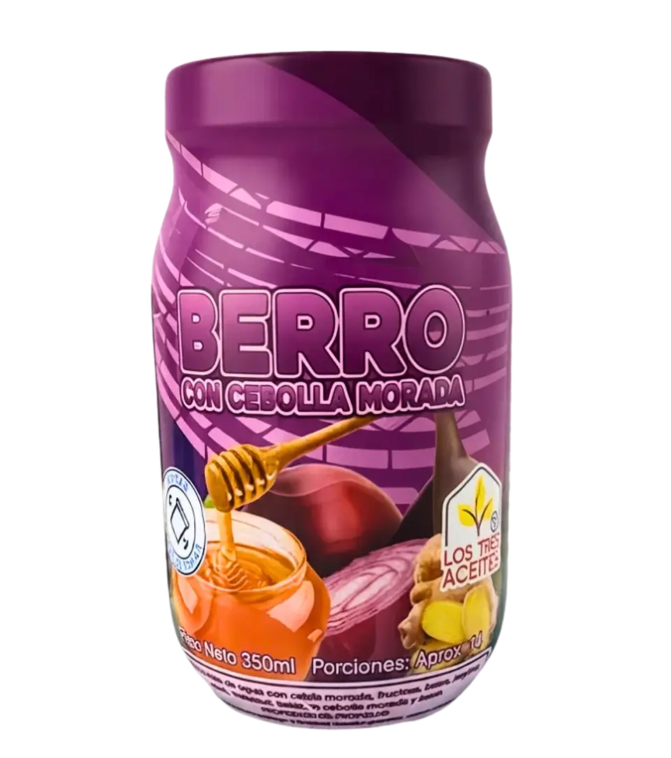 Berro Con Cebolla Morada 350 ml Los Tres Aceites   1