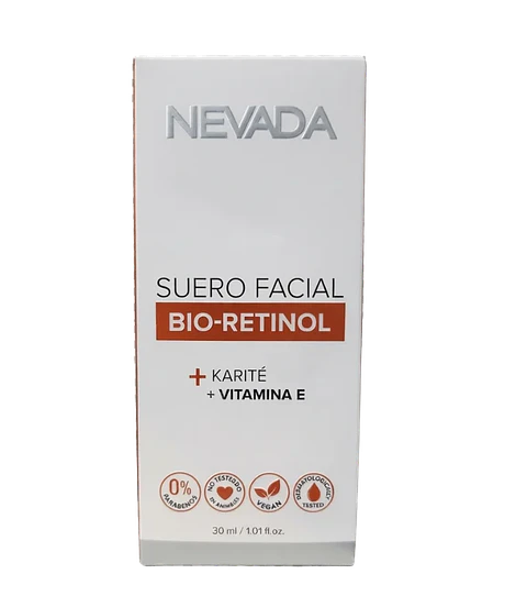 Suero Facial Bio-Retinol + Karité + Vitamina E 30 ml Nevada